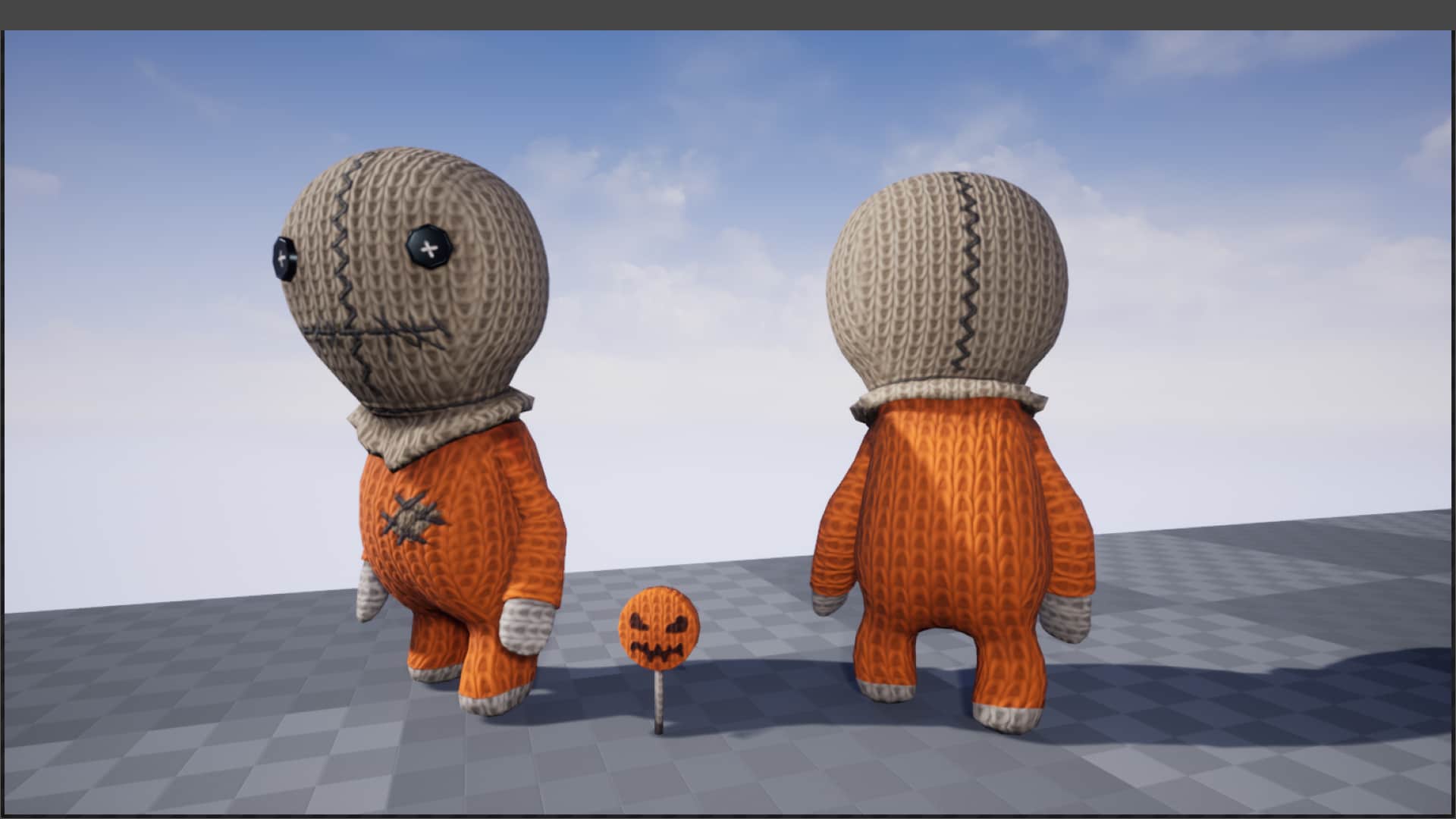 crochet puppet in Characters UE Marketplace